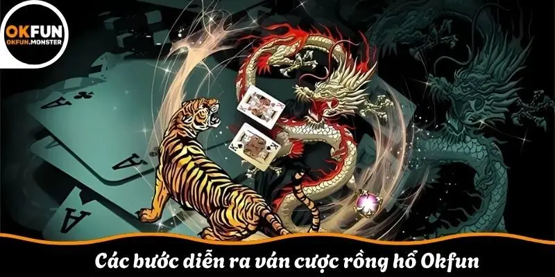 Các bước diễn ra ván cược rồng hổ Okfun
