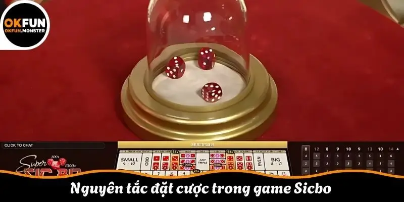 Nguyên tắc đặt cược trong game Sicbo